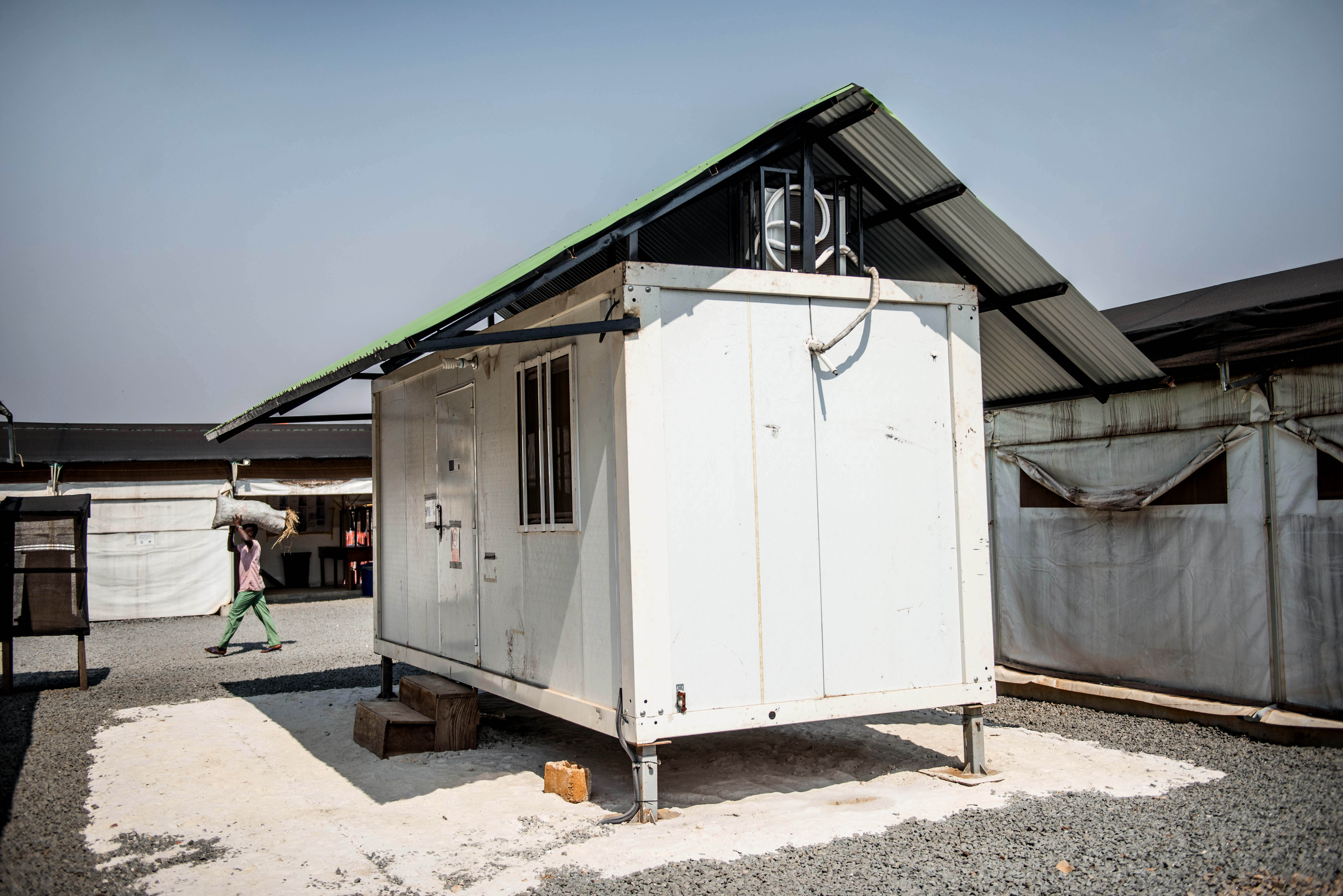 The sequencing laboratory in Nongo, outside of Conakry